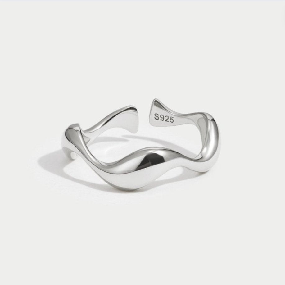 Waves – Minimalistický prsten