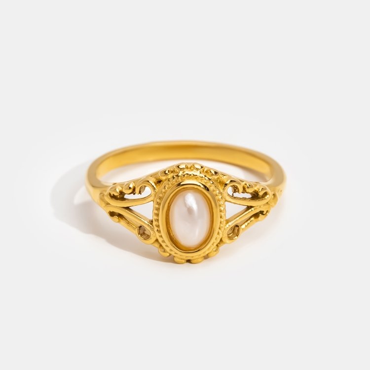 Royal – Vintage prsten s perlou